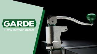 Garde Heavy Duty Can Openers: Made in America