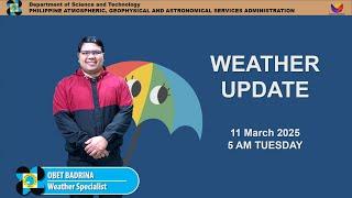 Public Weather Forecast issued at 5AM | March 11, 2025 - Tuesday