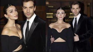 Hottest Couple Burak Berkay Akgül and Özge Yağız Finally Arrived for Emmy Awards 2024 