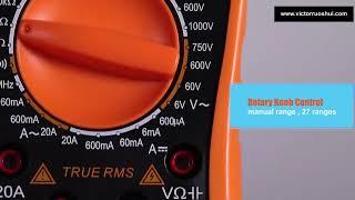 890E Victor Ruoshui True RMS multimeter