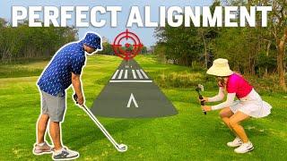 How to Aim a Golf Club - Aiming the Club Face for Perfect Shots