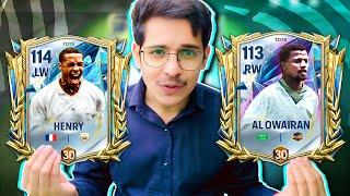Speed & Skill Unleashed: Henry & Al Owairan in FC Mobile