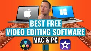 Best FREE Video Editing Software (Mac & Windows PC!)