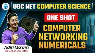 UGCNET Computer Science 2024 | Computer Networking Numerical by Aditi Mam | UGC NET 2024 JRFAdda