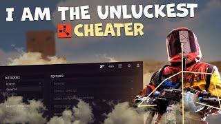 I'M THE UNLUCKEST CHEATER IN RUST | rust ft.disconnect.wtf