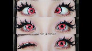 SHOWCASE: Circle Lenses - Sweety Platonic Pink (on dark eyes) UNIQSO