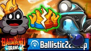 Playing 2v2 with the Ballistic22deep - Badland Brawl Gameplay (iOS, Android)