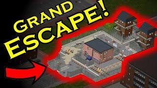 ESCAPING RAVEN CREEK (But Sprinters) | Project Zomboid GRAND ESCAPE