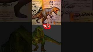 ark Giganotosaurus vs hypo T-rex