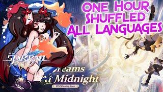 [Shuffle] Honkai: Star Rail All Languages 1 Hour "WHITE NIGHT" Music Video Shuffled