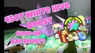 **BIG STARS** 450T White Hive Boost | Bee Swarm Simulator