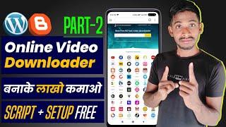 10 million traffic | How to make video downloader website | Video Downloader website kaise banaye