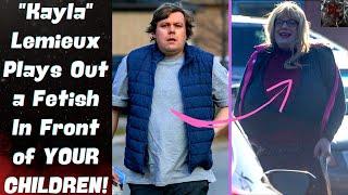 Trans Teacher EXPOSED as a FRAUD! Kayla Lemieux Only Dresses in OBSCENE Costume While in Class!