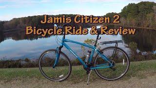 Jamis Citizen 2 Hybrid Bicycle Ride & Review - December 2, 2022