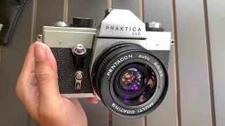 Pentacon PRAKTICA LLC with Pentacon Auto 29mm f2.8 Lens Demo