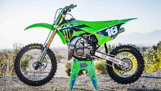 We Ride Landen Gordon's FACTORY Kawasaki KX112 Supermini