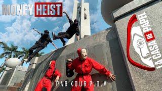 PARKOUR POV: MONEY HEIST VS SWAT || RACE PARKOUR EP1.0 (Epic Parkour Pov Chase)