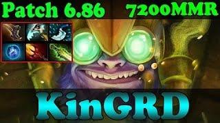 Dota 2   Patch 6 86   KinGRD 7200 MMR Plays Tinker Ranked Match Gameplay!