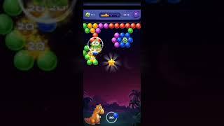 DINO BUBBLE SHOOTER LEVEL 8 #gameplay #playball #bubblegame #playstoregames #gamebola #games #gaming