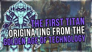 THE ORIGINAL Titan From The Dark Age Of Technology | Warhammer 40k Lore