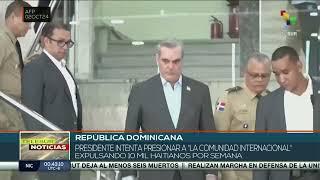 Pdte Luis Abinader anuncia expulsión semanal de 10,000 ciudadanos haitianos en Consejo de Seguridad