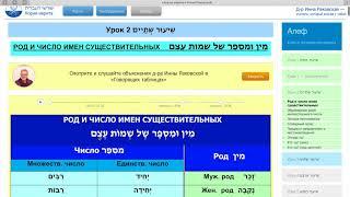 Персональный онлайн-репетитор «Корни иврита»