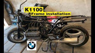 BMW K1110 LT Rebuild Part 5 Installing the frame