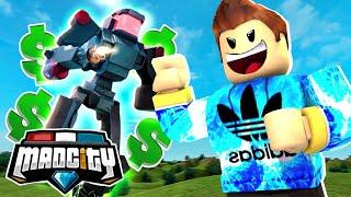 NEW ROBLOX MAD CITY GIANT MECH UPDATE, SUBMARINES, CAR TURRET, AND MORE!