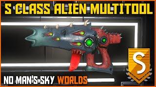 No Mans Sky -  Rare Red Crystal Alien Multitool - S Class - No Mans Sky  WORLDS UPDATE 2024