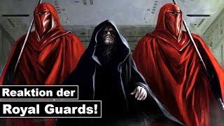 Wie 2 Royal Guards reagierten, als Palpatine die Macht benutzte! (Kanon)