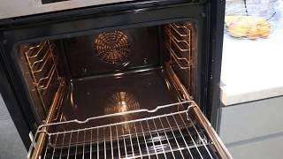 Bosch HBG6730S1 телескопы после первого пиролиза / Bosch oven after first pyrolytic cleaning.