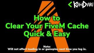 FiveM | Clear Cache In Seconds... (Tutorial)