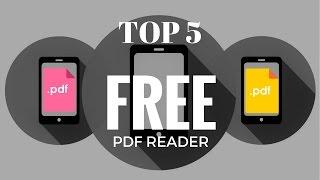 Top 5 Free PDF Readers for Android