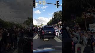 WeHo Celebrates the Biden Harris 2020 Victory * Best drive thru ever!