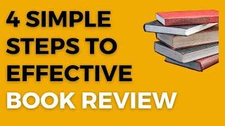 The Perfect Book Review: A Step-by-Step Guide || English with TJ Malik