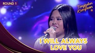 Clarenz Crema busts out the Whitney Houston special for her performance! | Tanghalan Ng Kampeon