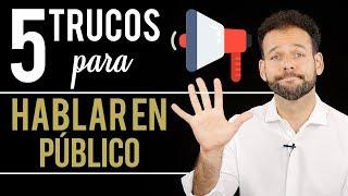 ORATORIA PROFESIONAL | 5 Técnicas Avanzadas para HABLAR en PÚBLICO con ÉXITO y SIN MIEDO o NERVIOS