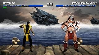 Mortal Kombat SE Mod Fustini Definitive 2024 - SCORPION BOSS Gameplay Playthrough