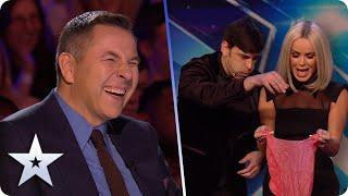 MYSTERIOUS mind reading MENTALIST or COMEDY genius?! Meet Lioz Shem Tov! | Auditions | BGT 2020