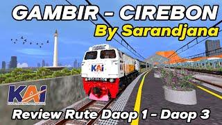 [FULL REVIEW] Rute Daop 1 - 3, Gambir Pasar Senen - Cirebon by Sarandjana! review rute by Sarandjana