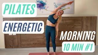 PILATES ENERGETIC MORNING #1️ (10 Min) Guten Start in den Tag #pilates #morgenroutine