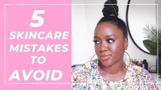 ‍️️ 5 Skincare Mistakes to Avoid! | Style and Beauty Doctor