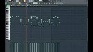 Как звучит слово ГОВНО на пианино fl studio 