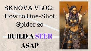 SKNOVA VLOG:  How to '1 Shot' Spider 20