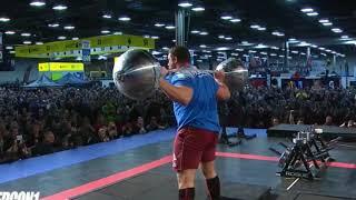 Martins Licis 254kg/560lbs Steinborn Rockover Squat - WORLD RECORD