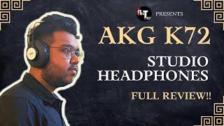 AKG K72 Studio Monitor Headphones : Sounds Good? (For editors, gamers, audiophiles?!)