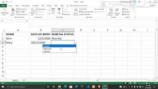 How to Create a Drop-Down List in Excel.