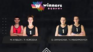 Winners Beach Volleyball. Men. M. Kyselov / P. Horodiuk - D. Onyshchuk / V. Maksymovych 23.07.2024