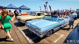 Rev up the Excitement: Santa Monica Pier Ignites with Hot Chevy's on Display!