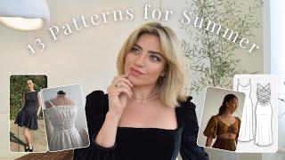 13 Patterns for a Dreamy Summer Wardrobe - Sew the Trends - Summer Sewing Inspiration